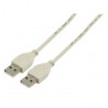 Valueline USB Kabel 1.1 A mannelijk - USB A mannelijk 3,00 m