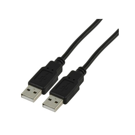 Valueline USB 2.0 kabel met A plug naar A plug 1,80 m