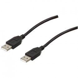 Valueline High Speed USB kabel A-A zwart 3,00 m