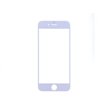 Compatible Glas voor Iphone 6 (Wit)