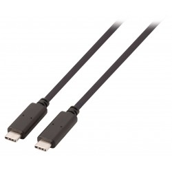 USB 3.1 Kabel USB-C Male - USB-C Male 1.00 m Zwart