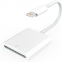 Kaartlezer 8pin naar SD cardreader voor iPhone en iPad