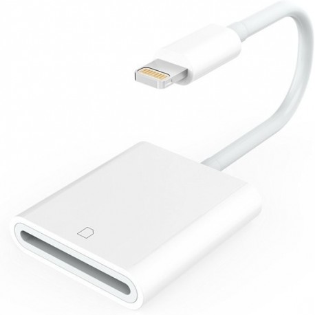 Lightning naar SD kaartlezer cardreader voor iPhone en iPad