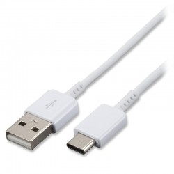 USB 3.0 Kabel USB-C Male - A Male 1.00 m Wit