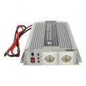 HQ OMVORMER 1000W - Van 12V naar 230V met ingebouwde lader